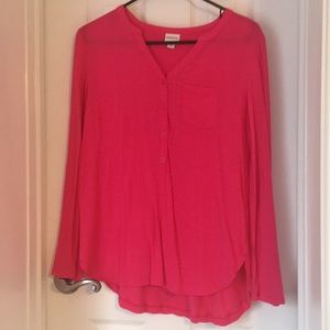 Merona bubblegum pink tunic size Small